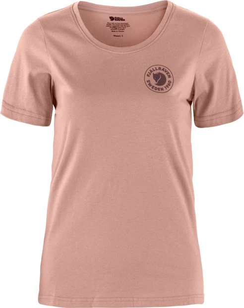Fjällräven 1960 Logo Funktionsshirt kurzarm dusty rose (Damen)