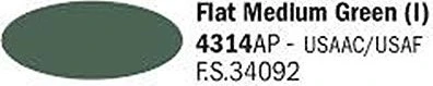 Italeri Acrylic Paint medium green I USAAC / USAF, 20ml