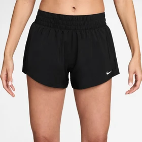 Nike One Dri-FIT Hose kurz schwarz/weiß (Damen)