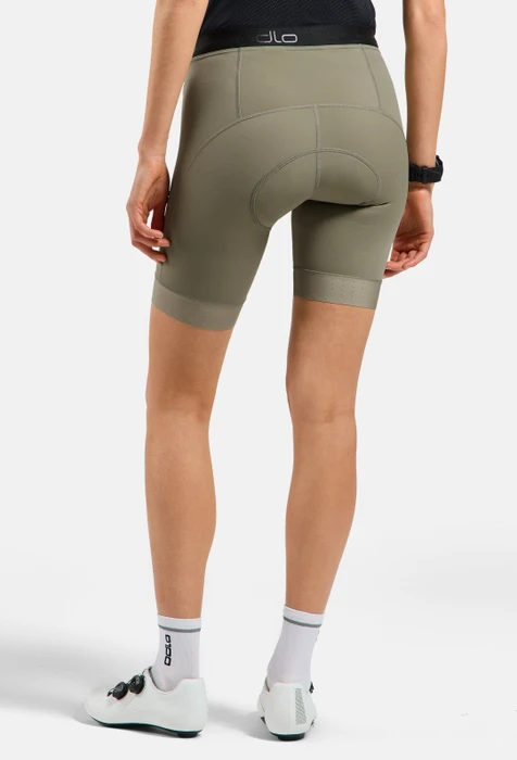 Odlo Zeroweight Fahrradhose kurz vetiver (Damen)