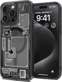 Spigen Ultra Hybrid Zero One (MagFit) für Apple iPhone 15 Pro schwarz