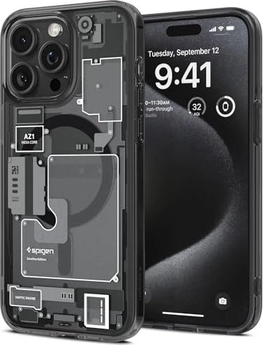Spigen Ultra Hybrid Zero One (MagFit) für Apple iPhone 15 Pro schwarz