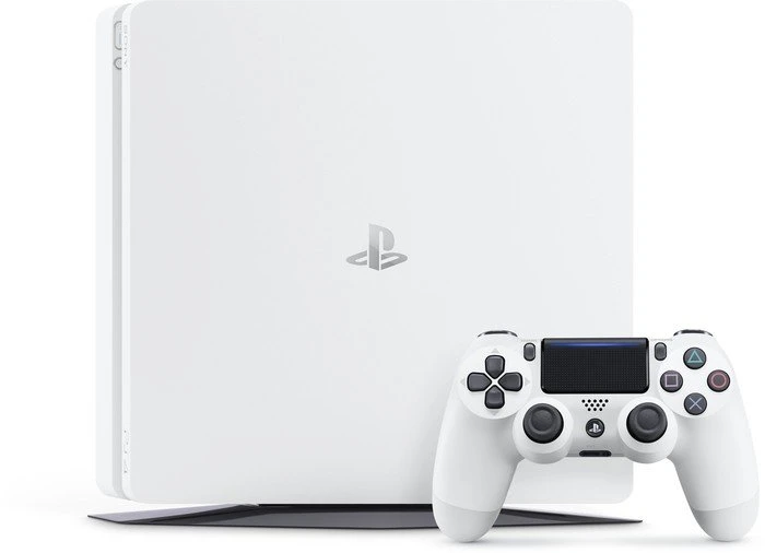 Sony PlayStation 4 Slim - 500GB inkl. 2 Controller weiß