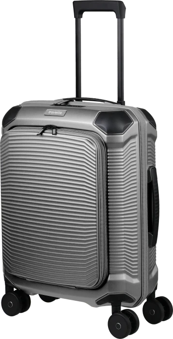 Travelite Millennium 4-Rad Trolley S+ silver