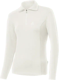 Löffler Midlayer Turtle Transtex Poloshirt langarm creme white (Damen)