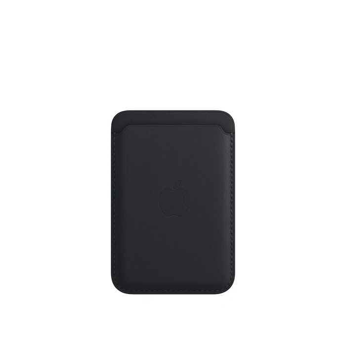 Apple iPhone Leder Wallet mit MagSafe Mitternacht
