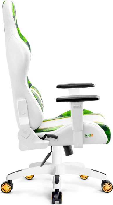 Diablo Chairs X-One 2.0 Kido Kinder-Gamingstuhl, Craft Edition, grün/weiß