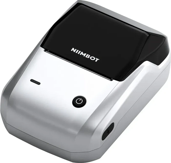 Niimbot Ethos B1 Wireless Label Printer, silber