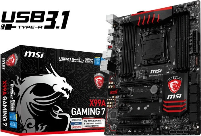 MSI X99A Gaming 7 (Intel 2011-3)