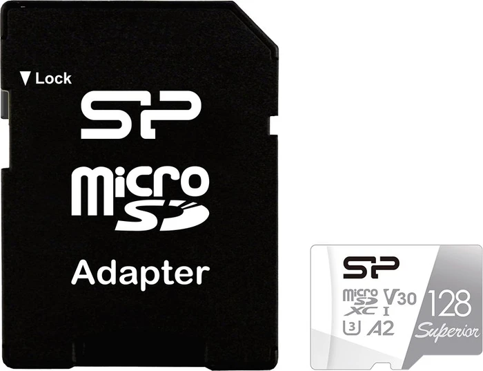 Silicon Power Superior, microSD UHS-I U3, A2, V30