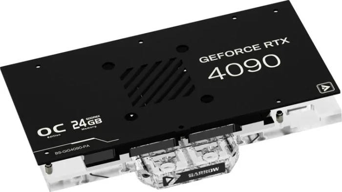 Barrow NVIDIA RTX 4090 LRC 2.0 Full Coverage GPU Water Block schwarz, Gigabyte RTX 4090 Aorus Aurora