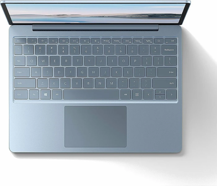 Microsoft Surface Laptop Go, Eisblau, Core i5-1035G1, 8GB RAM, 128GB SSD, UK, Business