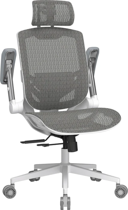 Cougar Speeder One White Gamingstuhl, weiß/grau