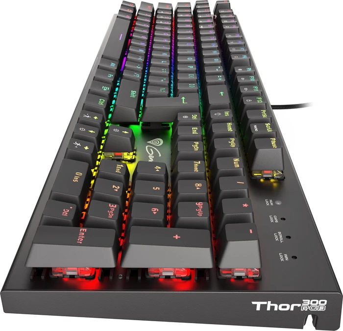 Genesis Thor 300 RGB, schwarz, Outemu Red, USB, FR