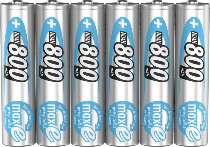 Ansmann maxE Micro AAA NiMH 800mAh, 6er-Pack (1321-0000)
