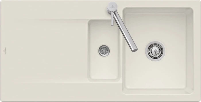 Villeroy & Boch Siluet 60 R Einbau Becken reversibel crema