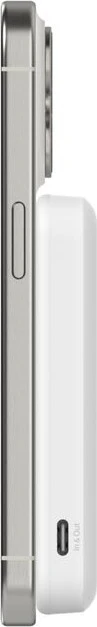Belkin BoostCharge Pro Magnetic Power Bank with Qi2 (15W) 5K weiß
