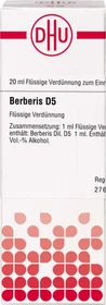 DHU Berberis Dilution D5, 20ml
