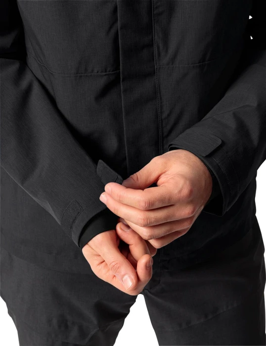Vaude Yaras Warm Rain Fahrradjacke schwarz (Herren)