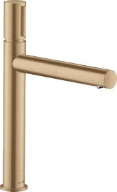 Hansgrohe Axor Uno Select 200 für Aufsatzwaschtische mit Ablaufgarnitur brushed bronze