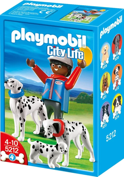 playmobil City Life Dalmatiner-Familie