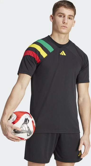 adidas Fortore 23 Trikot kurzarm black/team collegiate red (Herren)