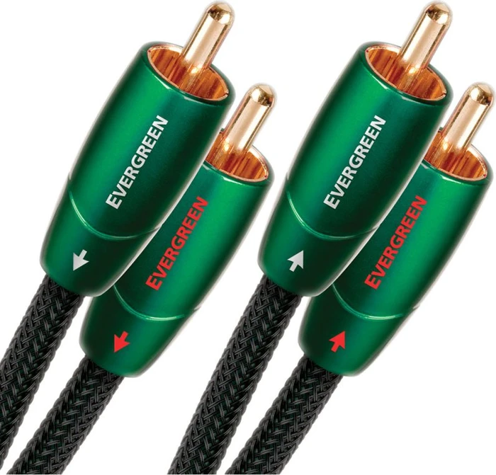 Audioquest Evergreen Composite Audio Kabel 8m grün