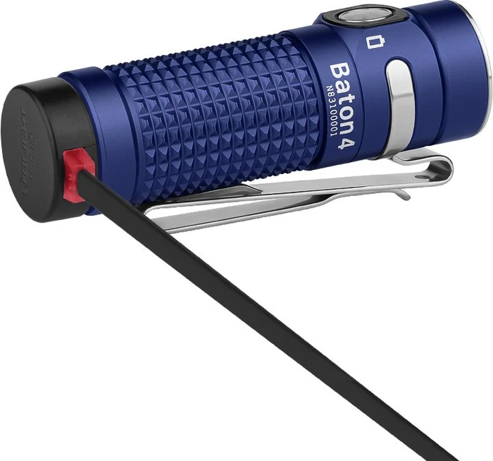 OLight Baton 4 Taschenlampe königsblau