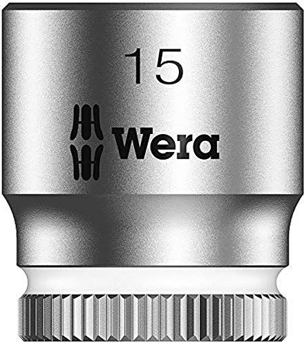 Wera 8790 HMA Zyklop Außensechskant Steckschlüssel 1/4", 15x23mm