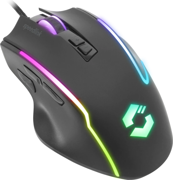 Speedlink Decus NX RGB Gaming Mouse schwarz, USB