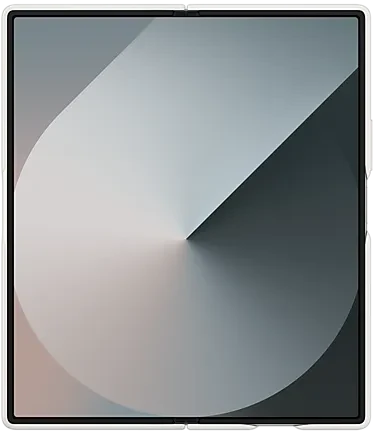 Samsung Silicone Case für Galaxy Z Fold6 weiß