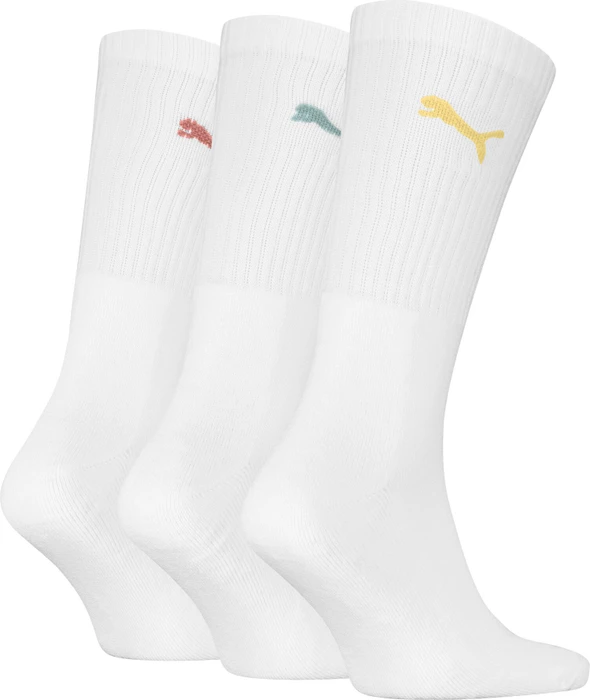 Puma Crew Socken white combo, 3 Paare (Herren)