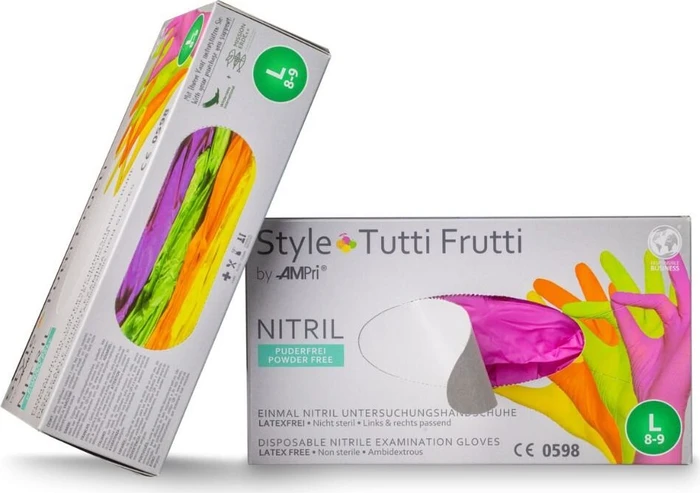 Ampri Style Nitril Einweghandschuhe tutti frutti