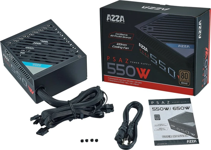 AZZA PSAZ New 550W, ATX
