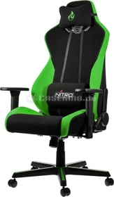 Nitro Concepts S300 Atomic Green Bürostuhl, schwarz/grün
