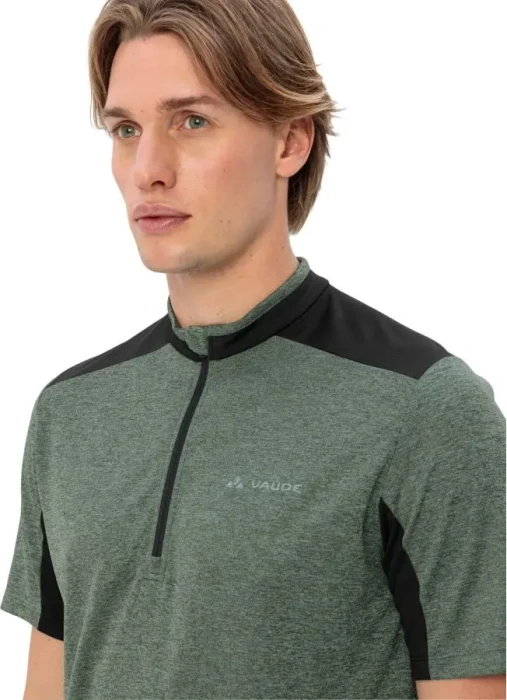 Vaude Tamaro HZ Trikot kurzarm black/agave (Herren)