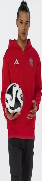 adidas FC Bayern München Anthem Hoodie team power red 2 (Herren)
