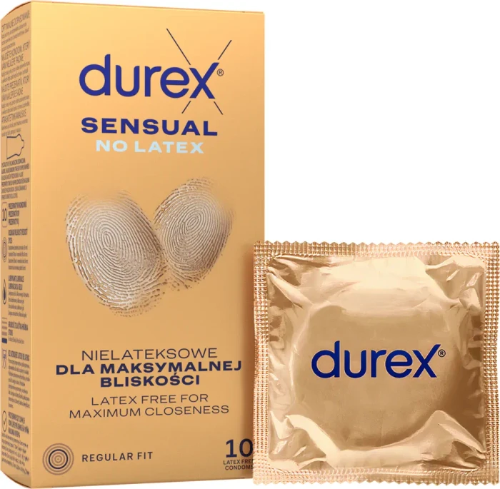 Durex Sensual No Latex, 10 Stück