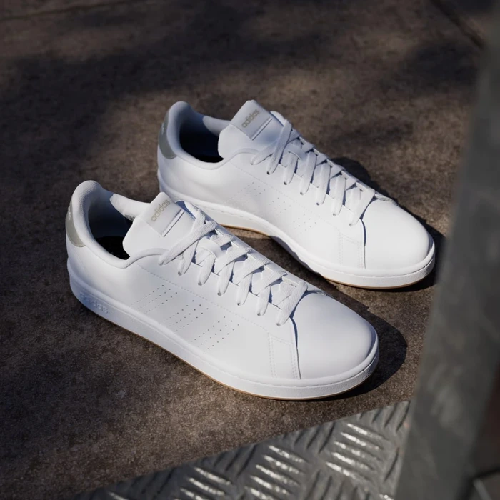 adidas Advantage The Simpsons cloud white/metal grey (Herren)