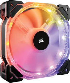 Corsair Air Series HD120 LED RGB High Static Pressure PWM, LED-Steuerung, Lüftersteuerung, 120mm