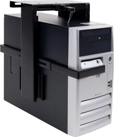 Dataflex Viewmate 303 PC-Halterung, Untertischmontage, schwarz