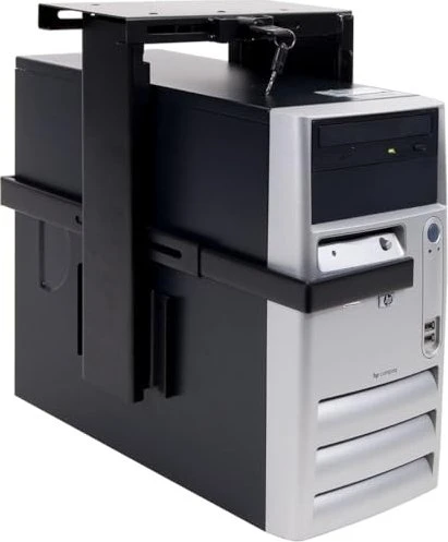 Dataflex Viewmate 303 PC-Halterung, Untertischmontage, schwarz