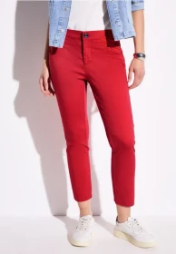 Street One 7/8-Satin Hose glory red (Damen)