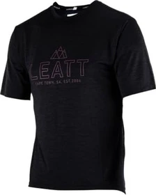 Leatt MTB Trail 1.0 Trikot kurzarm schwarz (Herren)