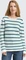 Tom Tailor Rundhalsausschnitt Strickpullover mint green beige stripe (Damen) Vorschaubild