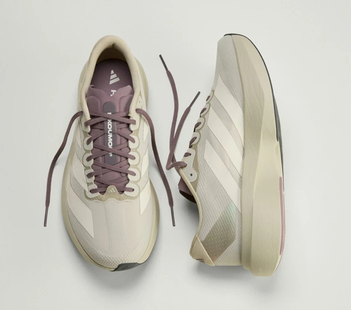 adidas Adizero Evo SL H.Koumori putty grey/alumina/shadow fig (Herren)