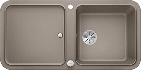 Blanco Yova XL 6 S InFino Einbau Becken reversibel mit Ablauffernbedienung tartufo