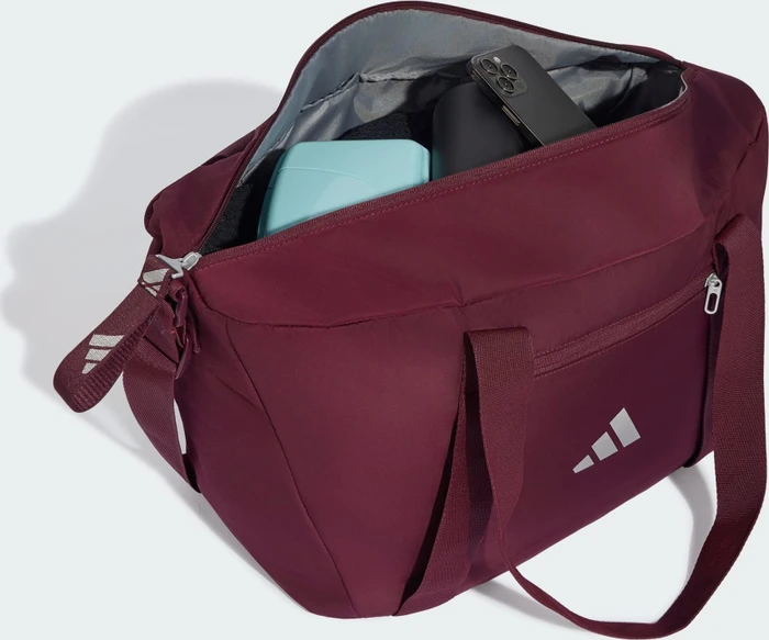 adidas Fitness & Training Sporttasche maroon/silver metallic