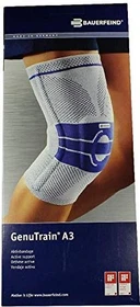 Bauerfeind GenuTrain Kniebandage A3 rechts Größe 1 titan, 1 Stück