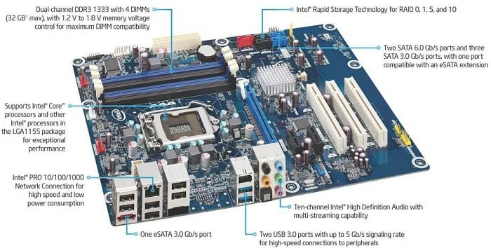 Intel DP67BA [B3] (Intel 1155)